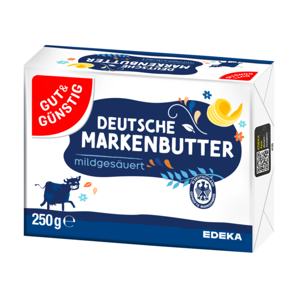GUT&GÜNSTIG Сливочное масло 250g