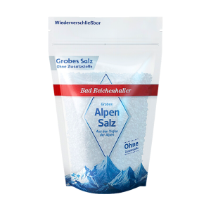Bad Reichenhaller Alpensalz grob 500g
