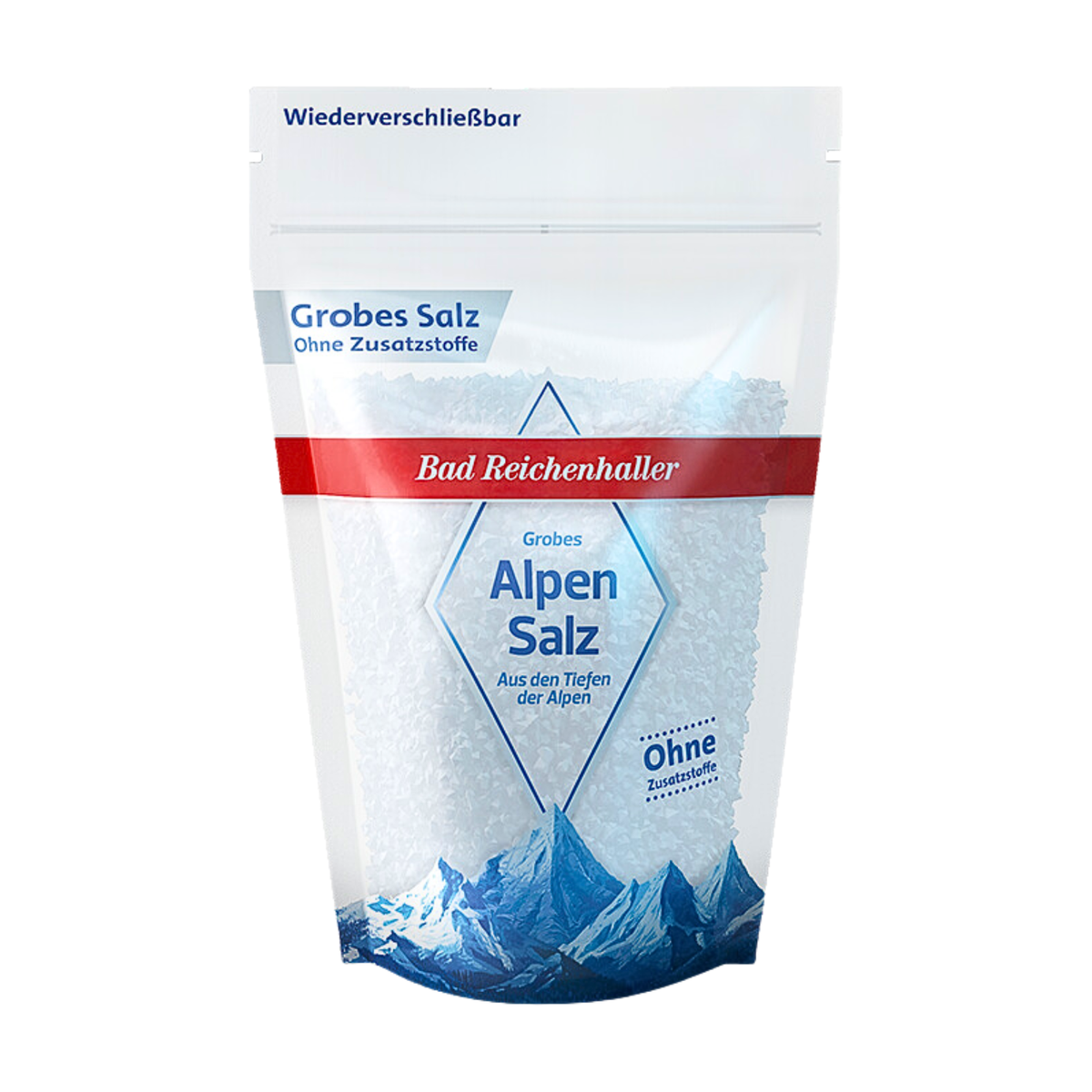 Bad Reichenhaller Alpensalz grob 500g