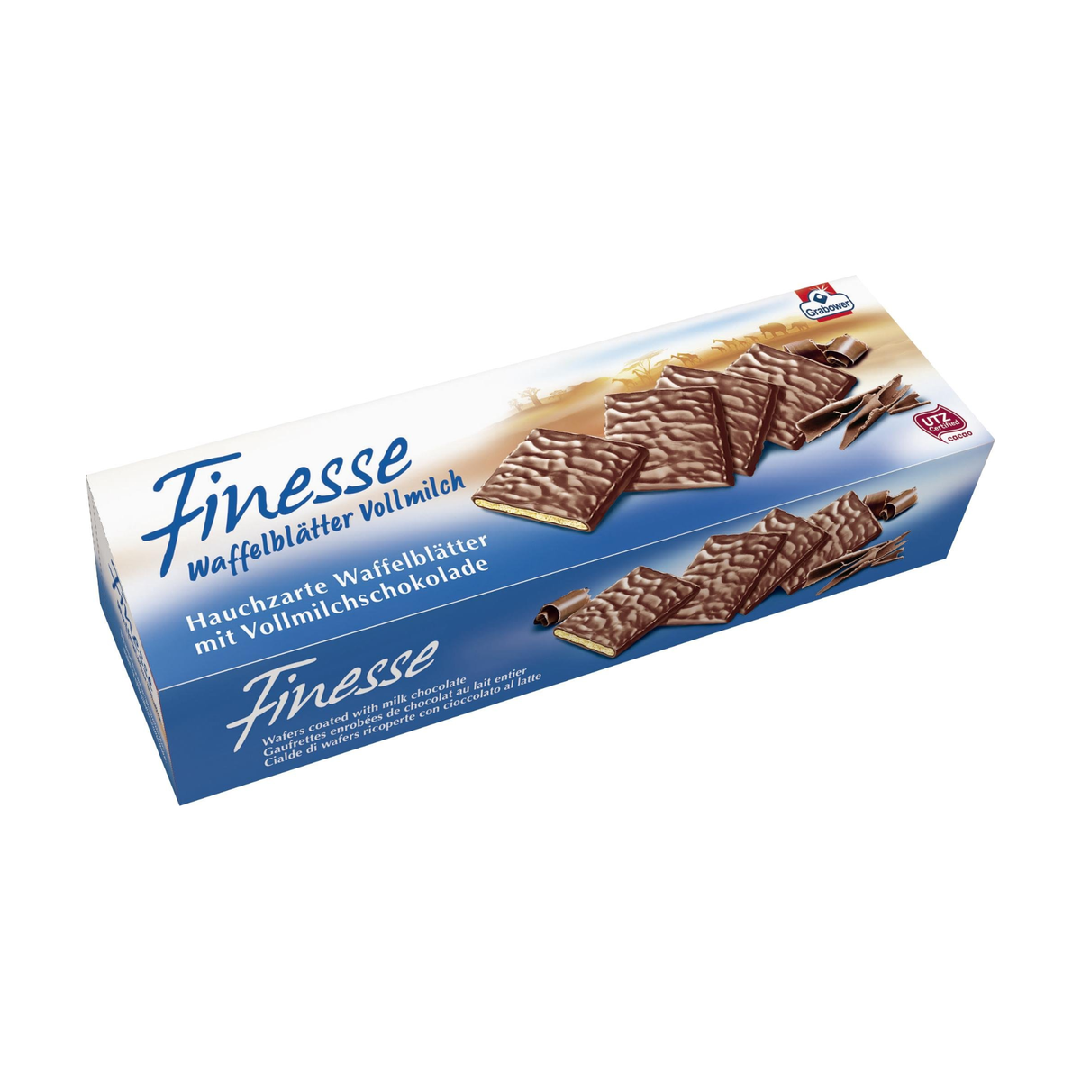 Grabower Finesse Waffelblätter Vollmilch 100g