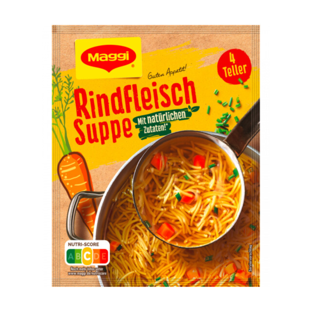 Maggi Guten Appetit Rindfleisch Suppe für 1l