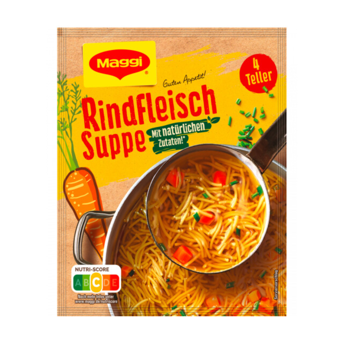Maggi Guten Appetit Rindfleisch Suppe für 1l