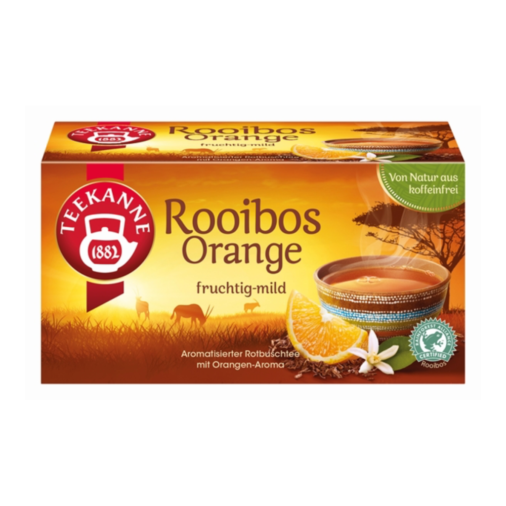 Teekanne Rooibos Orange Rainforest Alliance 20ST 35g
