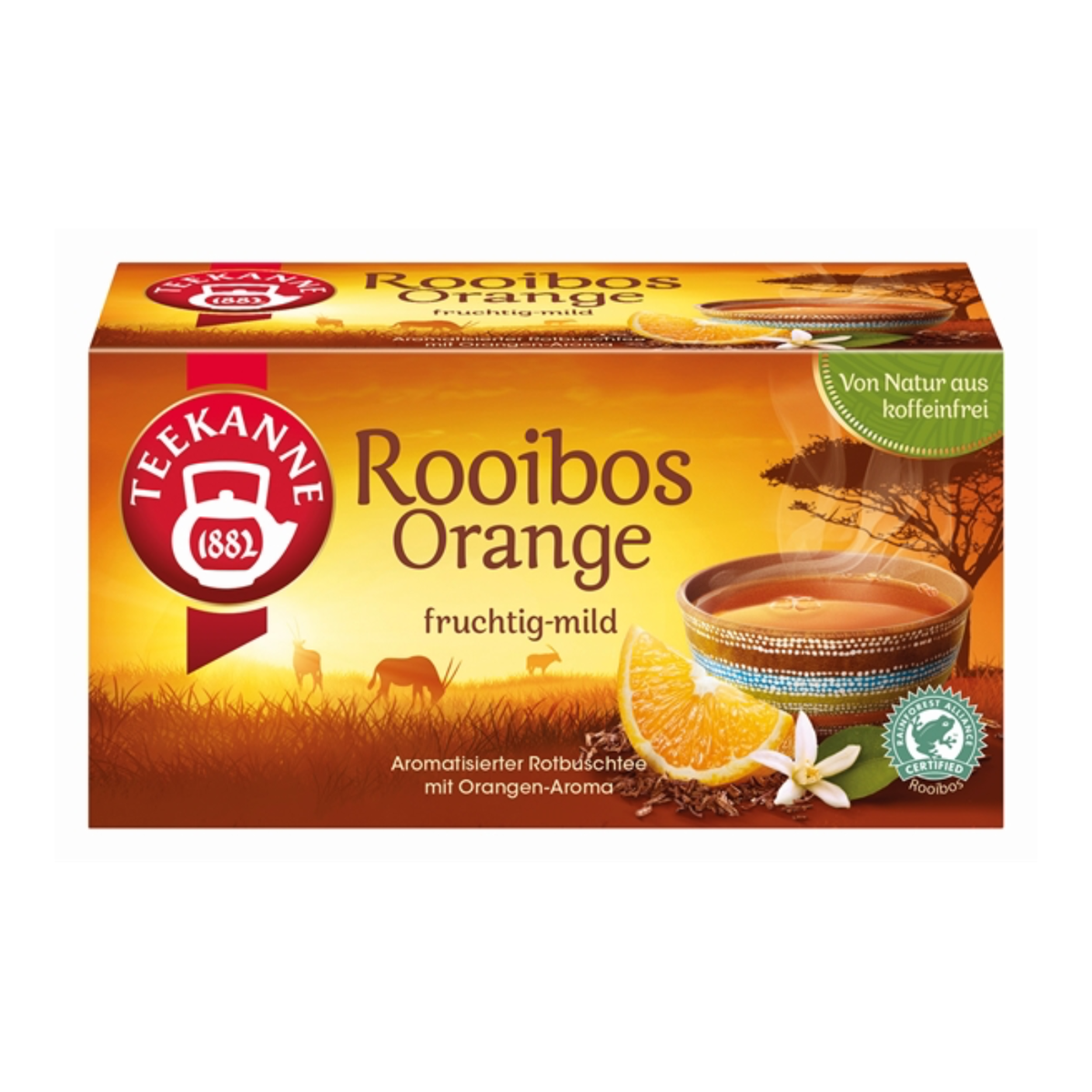 Teekanne Rooibos Orange Rainforest Alliance 20ST 35g