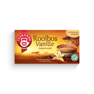 Teekanne Rooibos Vanille Rainforest Alliance 20ST 35g