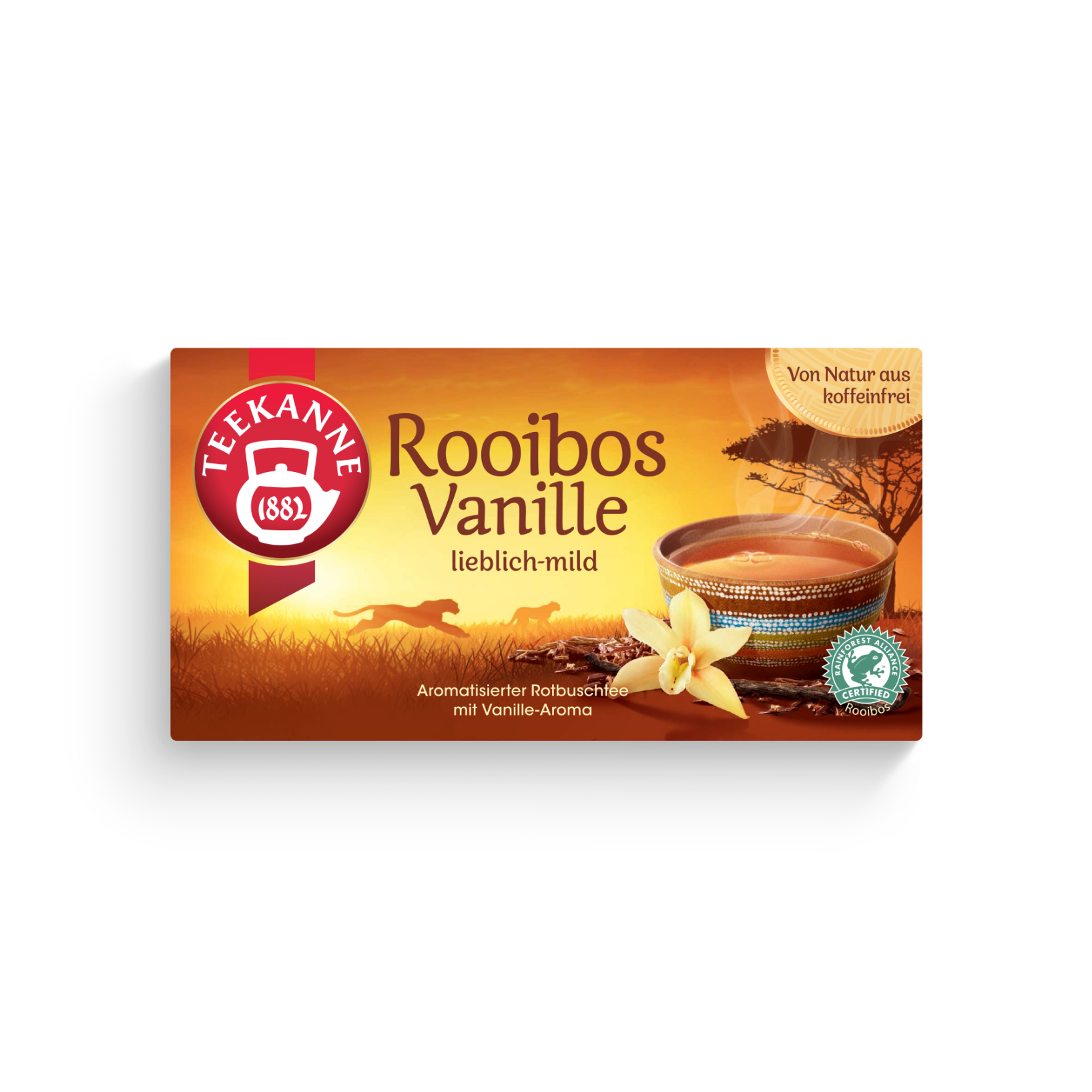 Teekanne Rooibos Vanille Rainforest Alliance 20ST 35g