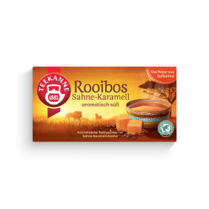 Teekanne Rooibos Sahne-Karamell Rainforest Alliance 20ST 35g