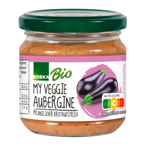 Bio EDEKA My Veggie Veganer Brotaufstrich Aubergine 180g