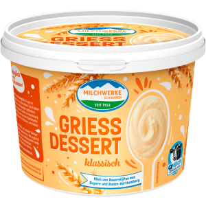 Weideglück Grieß-Dessert 800g