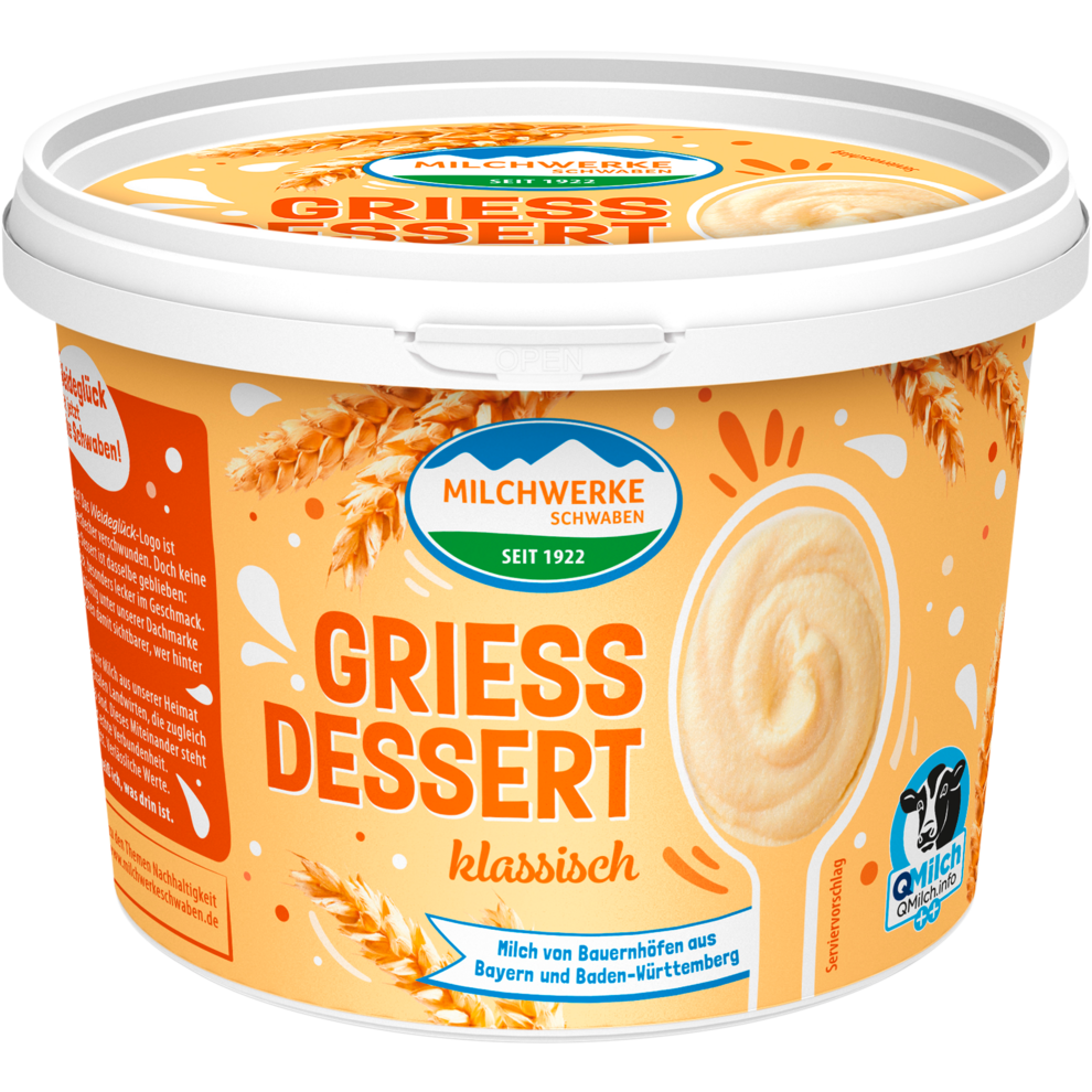 Weideglück Grieß-Dessert 800g