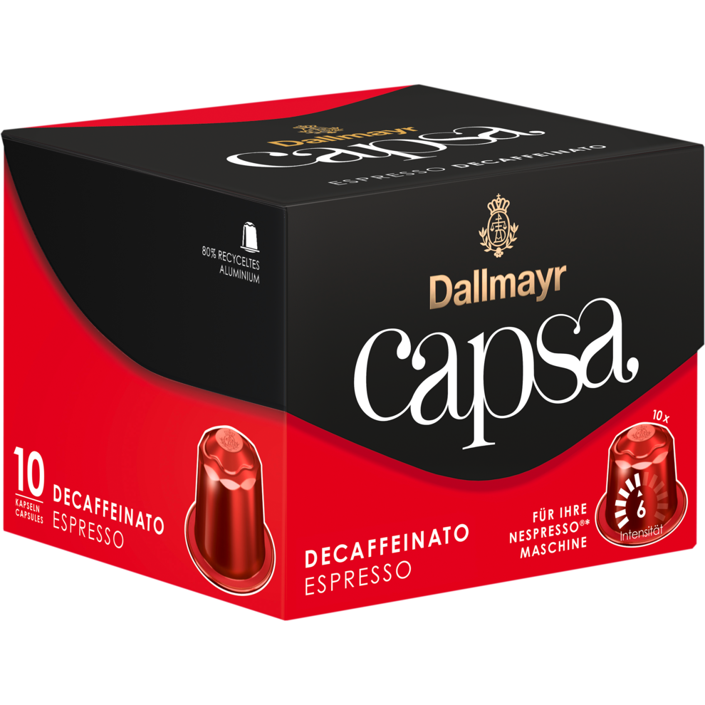 Dallmayr Capsa Espresso Decaffeinato 10ST 56g