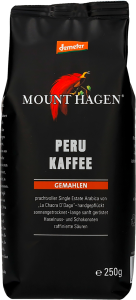 Demeter Mount Hagen Röstkaffee Peru gemahlen 250g