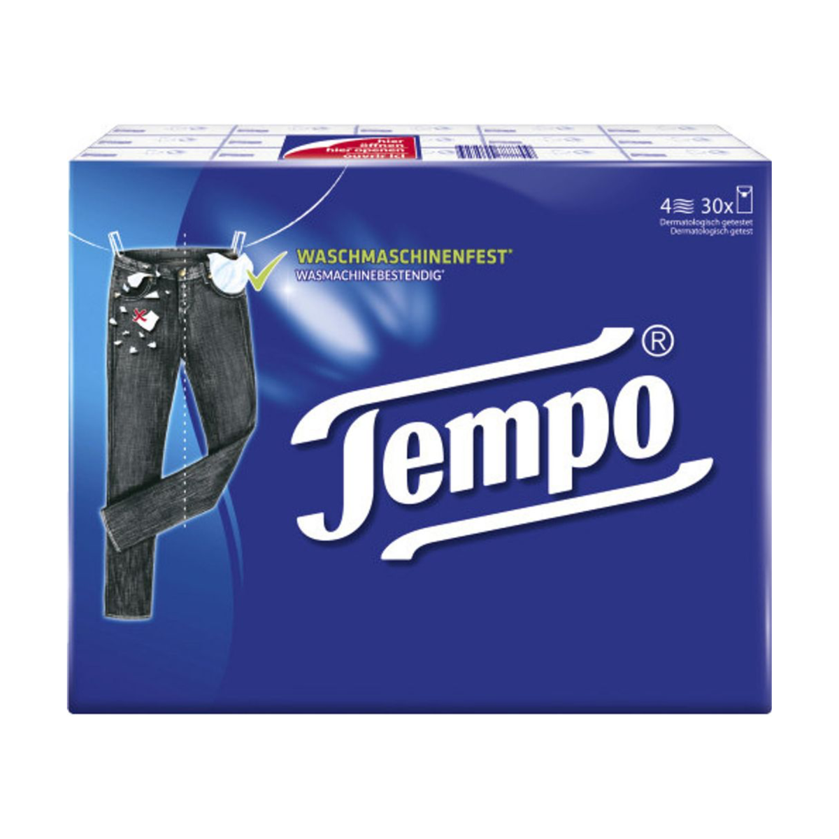 Tempo Taschentücher Original Softpack 30x10ST