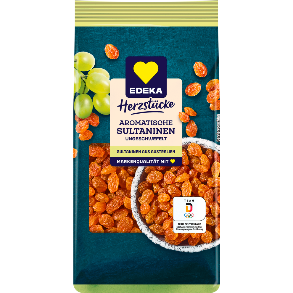 EDEKA Herzstücke Sultaninen aus Australien 200g