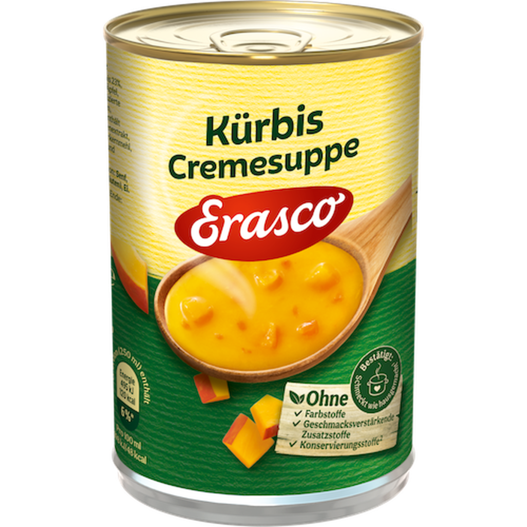 Erasco Kürbis Creme-Suppe 390ml