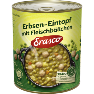 Erasco Erbsen-Eintopf mit Fleischbällchen 800g