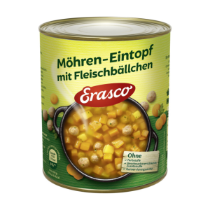 Erasco Möhren-Eintopf mit Fleischbällchen 800g