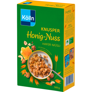 Kölln Мюсли хрустящий мёд орех 500g