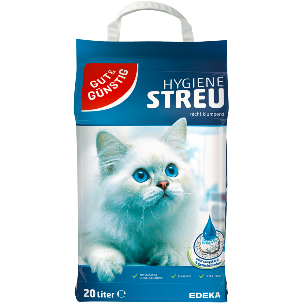 GUT&GÜNSTIG Hygiene Streu 20l