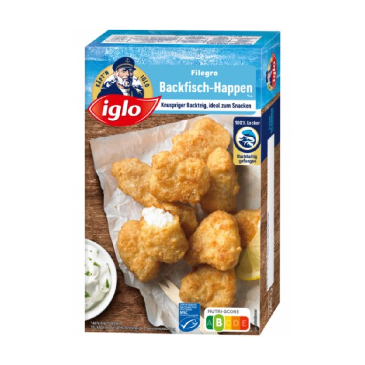 MSC Iglo Filegro Backfisch-Happen 245g