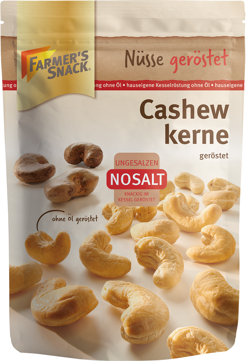Farmer's Снек кешью обжаренный без соль 150g