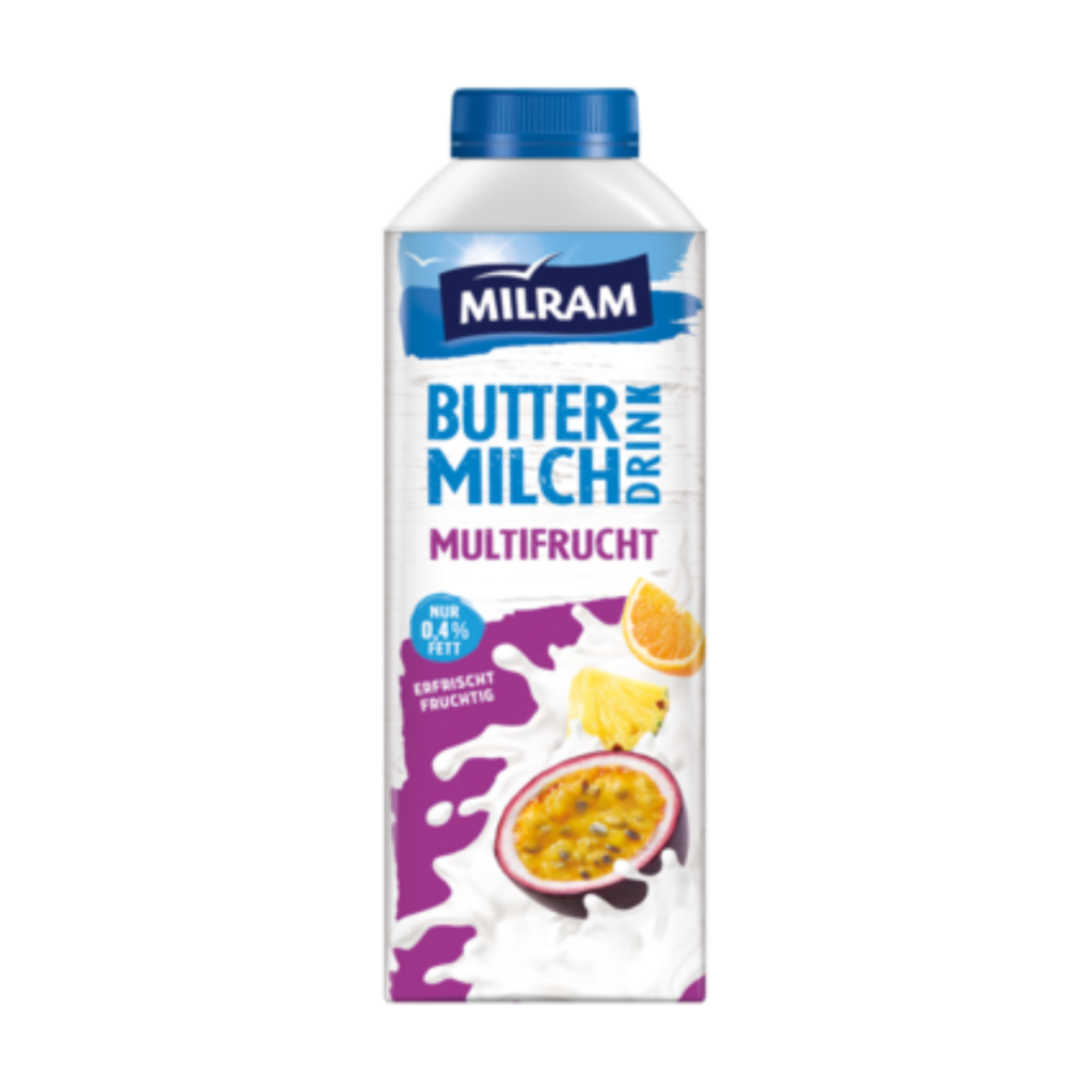 Milram Buttermilch Drink Multifrucht 750g