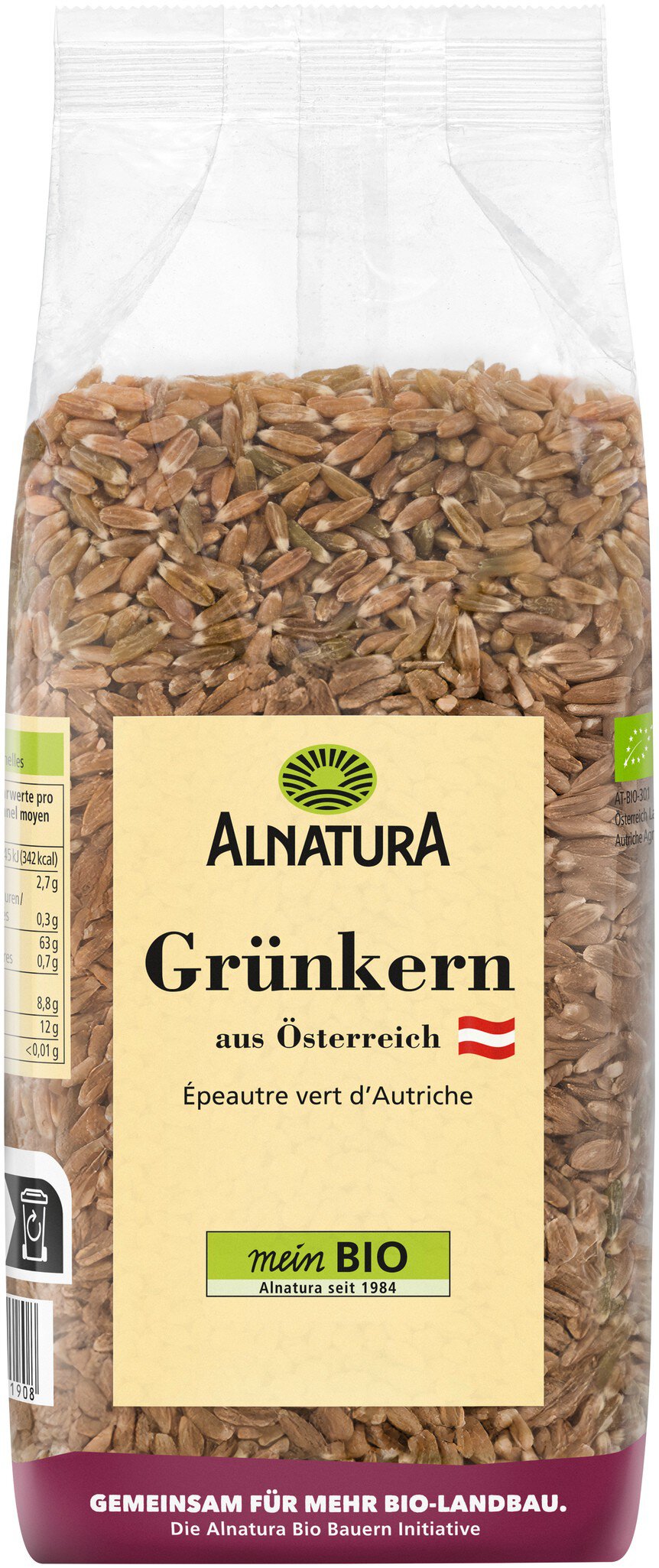 Bio Alnatura Grünkern 500g
