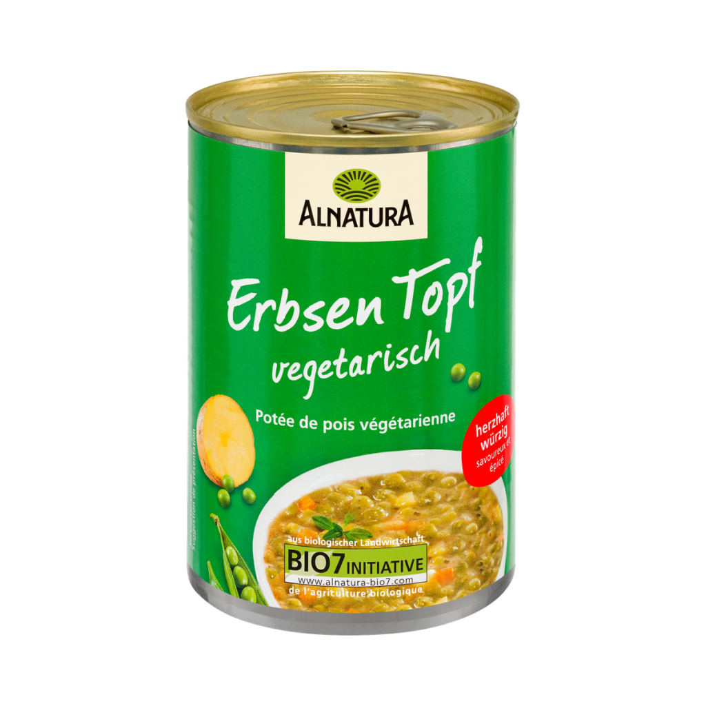 Bio Alnatura Erbseneintopf 400g