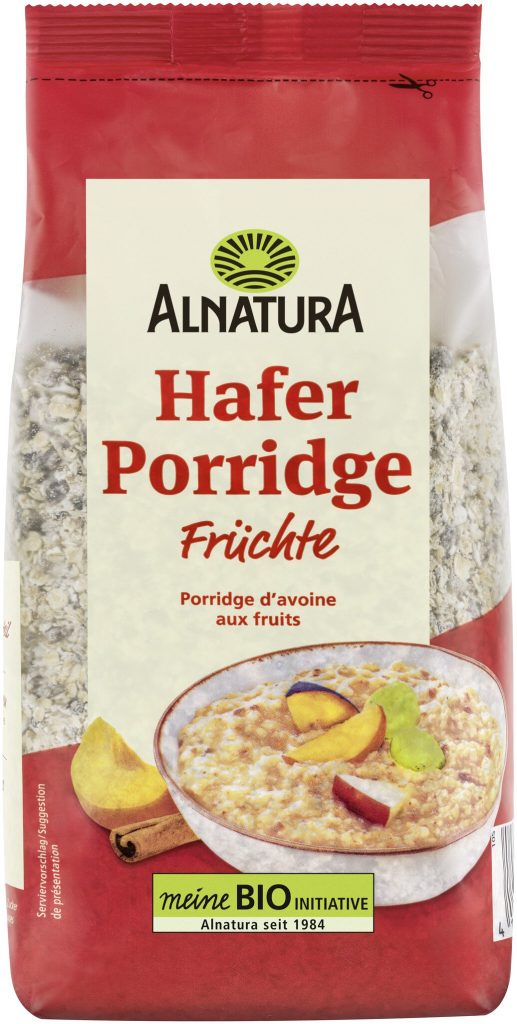Bio Alnatura Frühstücksbrei Früchte 500g