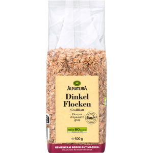 Demeter Alnatura Dinkelflocken Großblatt 500g
