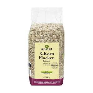 Demeter Alnatura 3-Korn Flocken 500g