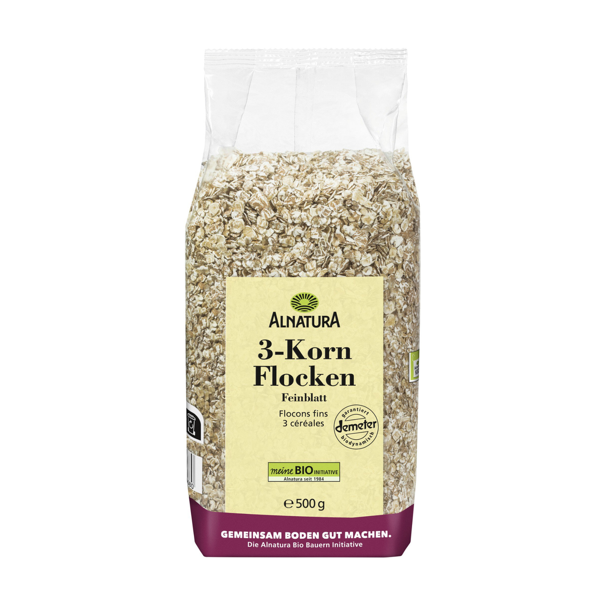 Demeter Alnatura 3-Korn Flocken 500g
