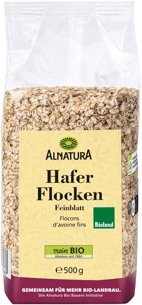 Bio Alnatura Haferflocken Feinblatt 500g