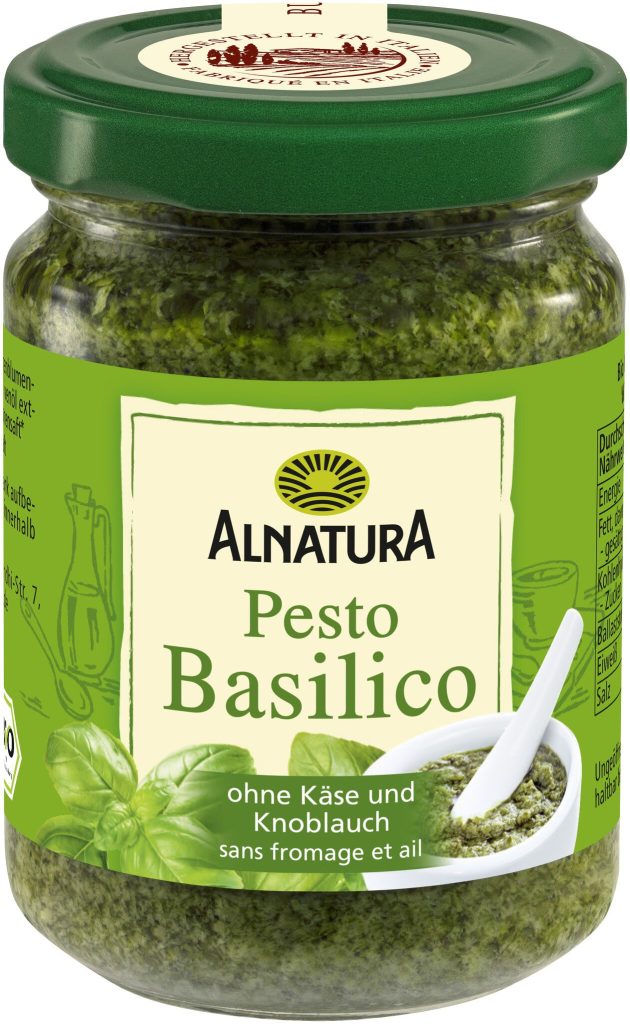 Bio Alnatura Pesto Basilico 130g