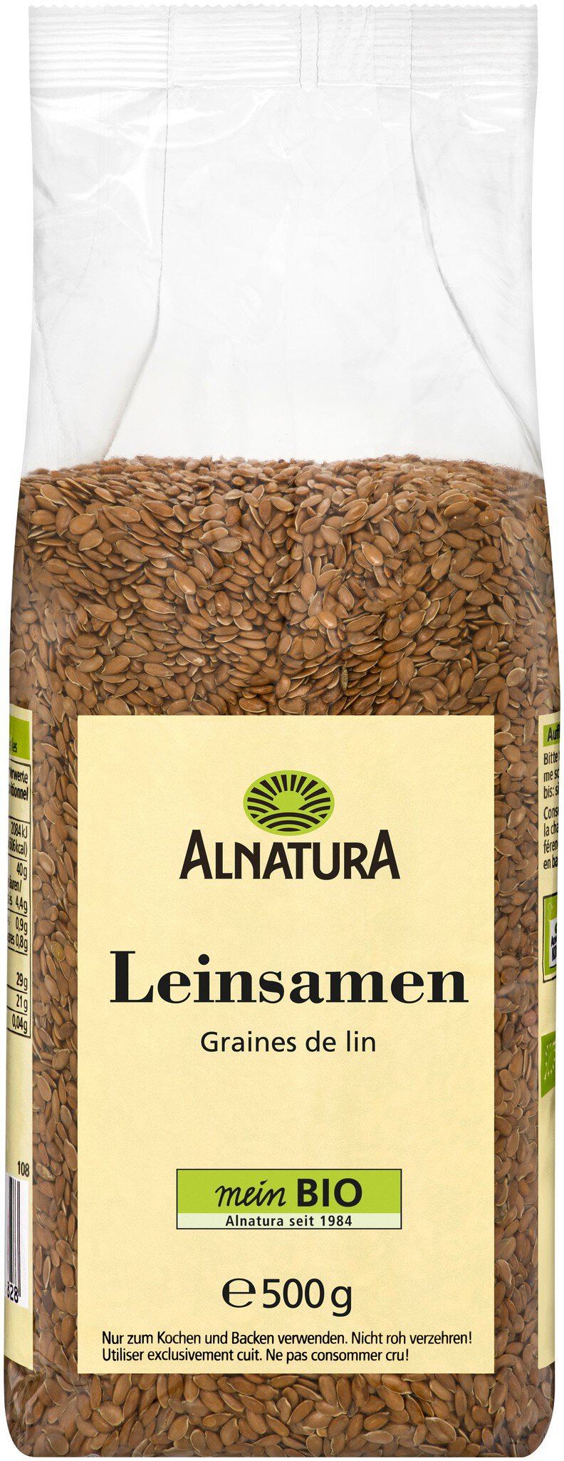 Bio Alnatura Leinsamen 500g