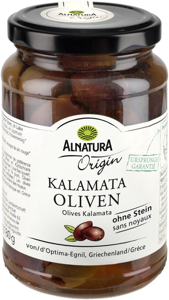 Bio Alnatura Kalamata Oliven 350g