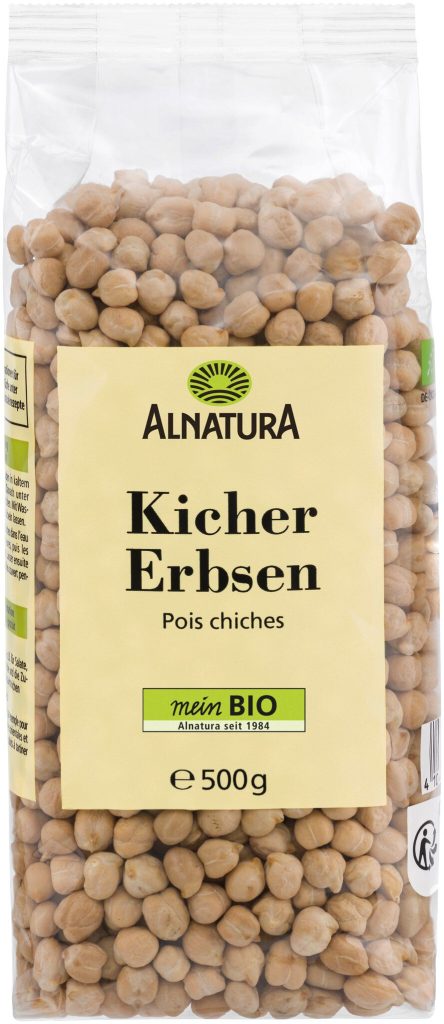 Bio Alnatura нут сушёный 500g