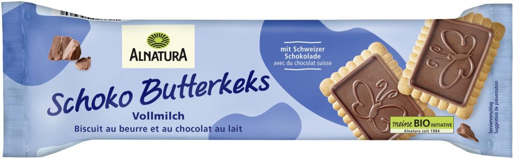 Bio Alnatura Schoko Butterkeks Vollmilch 130g