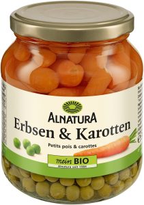 Bio Alnatura Erbsen und Möhren 340g