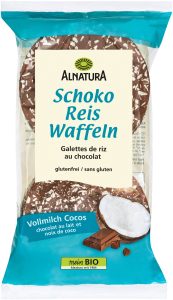 Bio Alnatura Reiswaffeln Vollmilch Cocos 100g