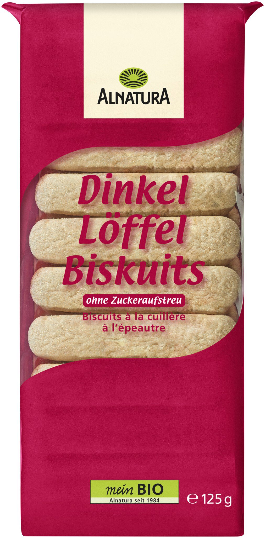 Bio Alnatura Dinkel Löffelbiskuits 125g