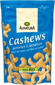 Bio Alnatura Cashews geröstet&gesalzen 100g