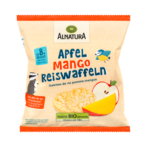 Bio Alnatura Mini Reiswaffeln Apfel Mango ab dem 8.Monat 35g