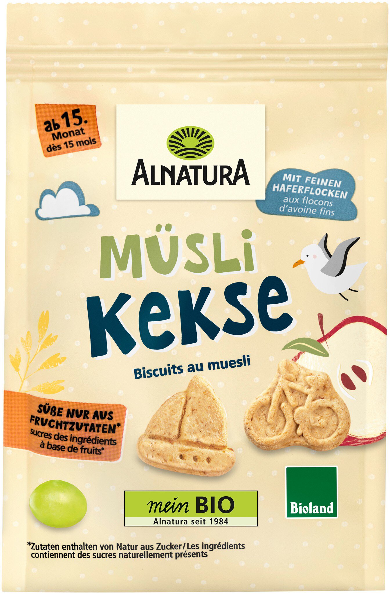 Bio Alnatura Müsli Kekse ab dem 15.Monat 125g