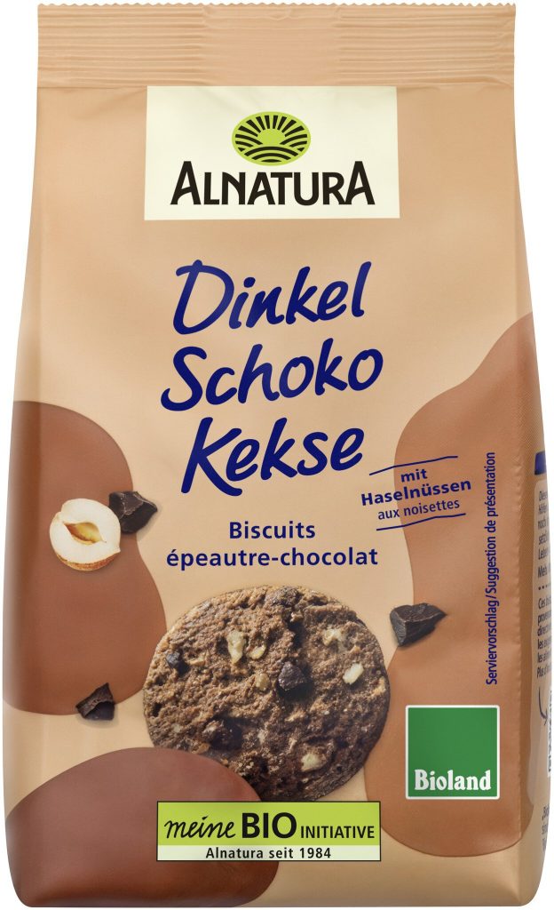 Bio Alnatura Dinkel Schoko Kekse 150g