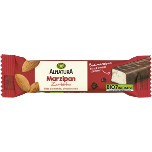 Bio Alnatura Marzipan Riegel Zartbitter 40g