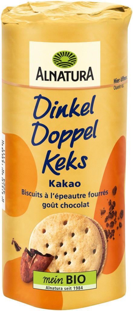 Bio Alnatura Dinkel Doppelkeks 90g