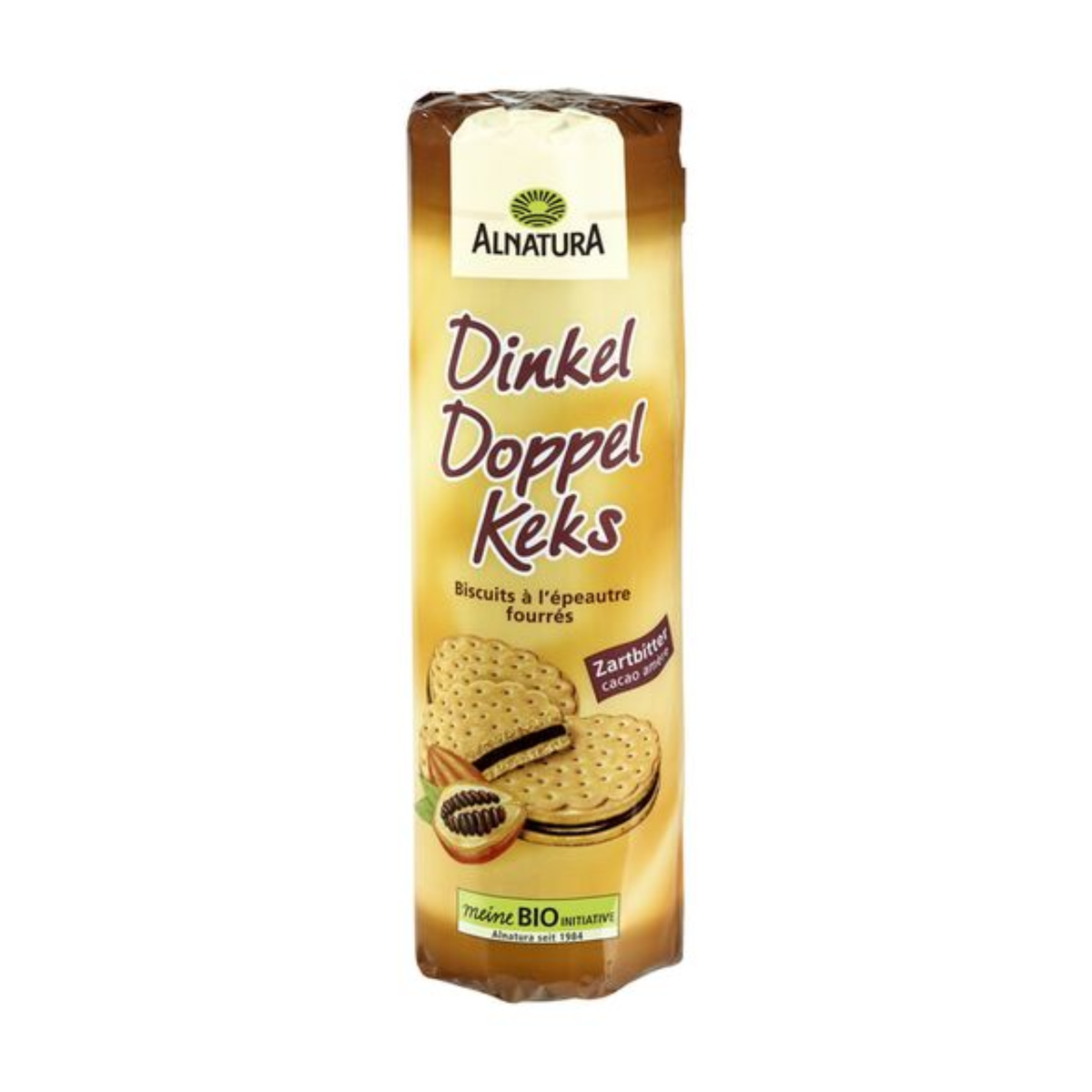 Bio Alnatura Dinkel Doppelkeks Zartbitter 330g