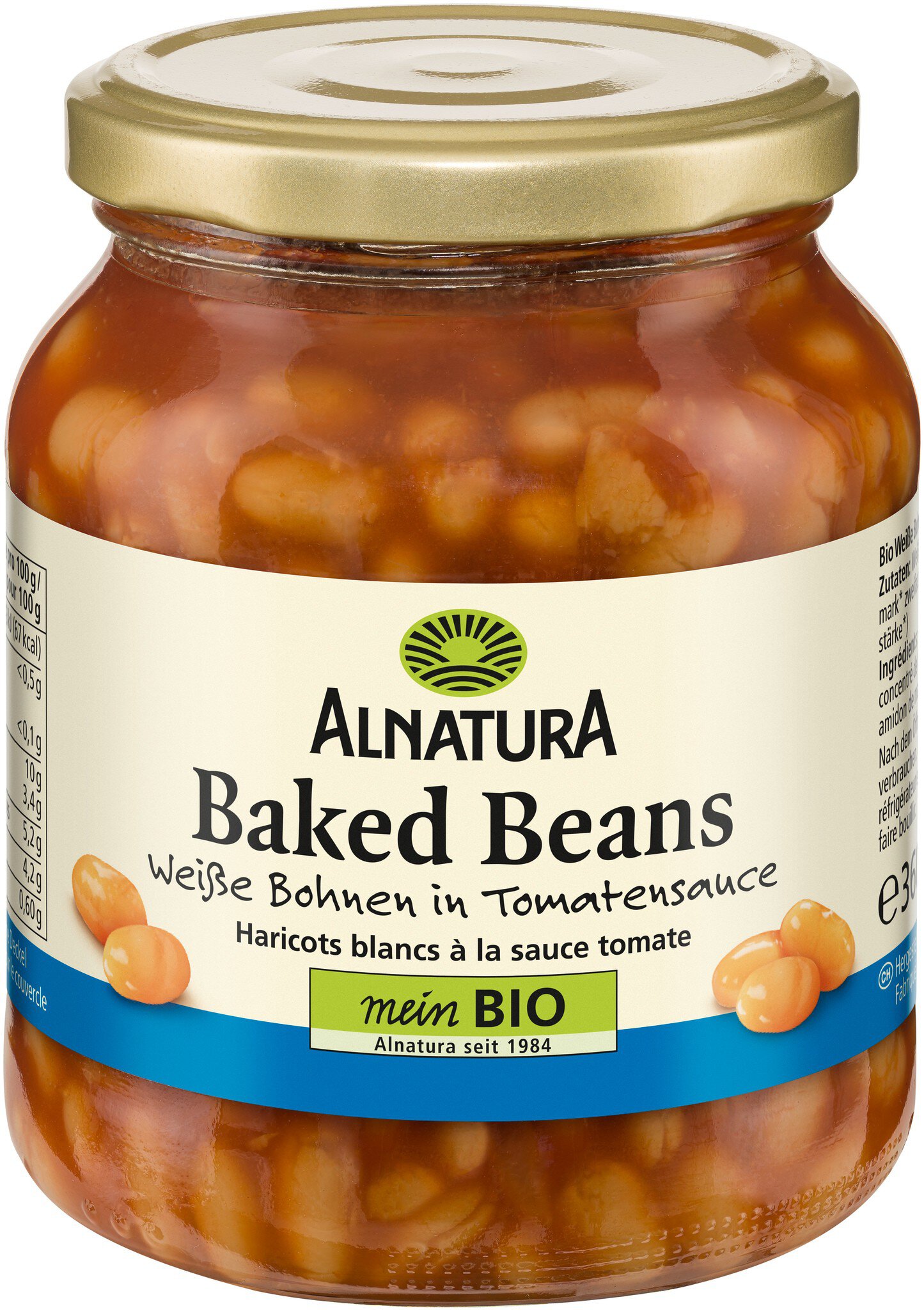 Bio Alnatura Baked Beans 360g