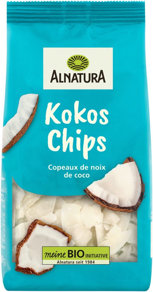 Bio Alnatura чипсы, кокос 100g